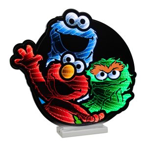 Sesame Street FriendsEkkolight 16"H Acrylic UL Plug