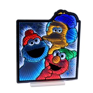 Sesame Street FriendsEkkolight 25"H Acrylic UL Plug