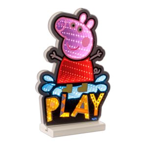 Hasbro Peppa Pig Splash w/Boots Ekkolight 12"H Acrylic UL Plug