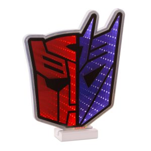 Hasbro Autobot/Decepticon Ekkolight 10.5"H Acrylic 3 AA Batteries Not Included USB Cord Included