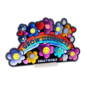 Smiley Grow Happiness Ekkolight 38"L x 23.5"H Acrylic UL Plug
