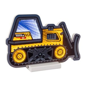 Tonka Bulldozer Ekkolight 8"H Acrylic UL Plug